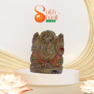 Yellow Aventurine Decorative Ganesha