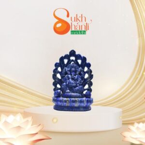 Lapis Lazuli Ganesha Statue