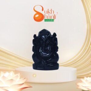 Black Obsidian Ganesha